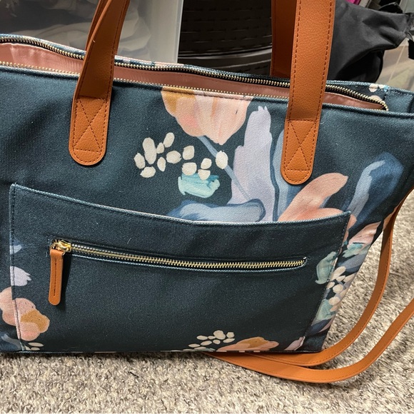 Erin Condren Handbags - Erin Condren Bold Blooms tote bag